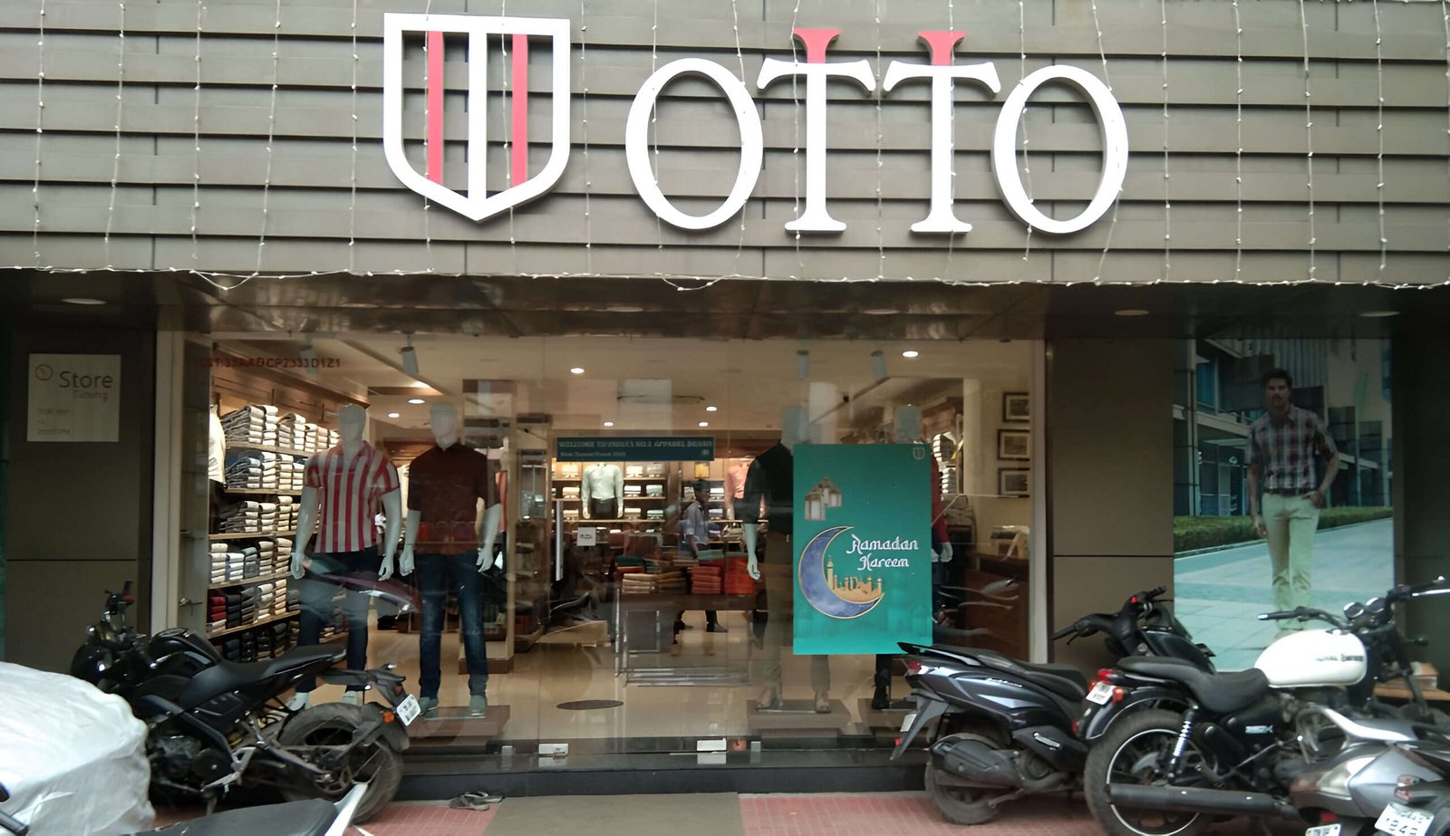 OTTO men's clothing store in Royapuram
